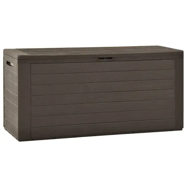 Gossi lada de depozitare pentru gradina, maro, 116 x 44 x 55 cm