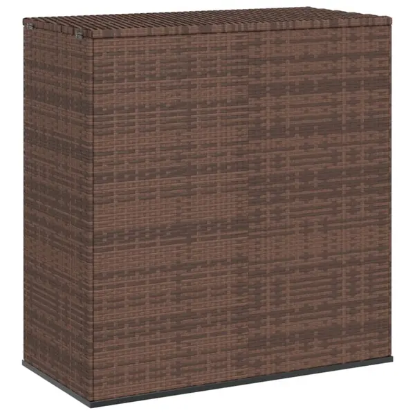 Gossi lada gradina pentru perne, maro, 100x49x103,5 cm, ratan pe