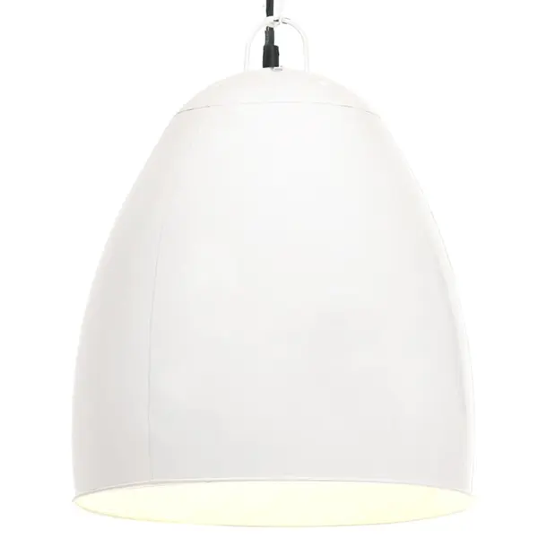 Gossi lampa suspendata industriala, 25 w, alb, 42 cm, e27, rotund