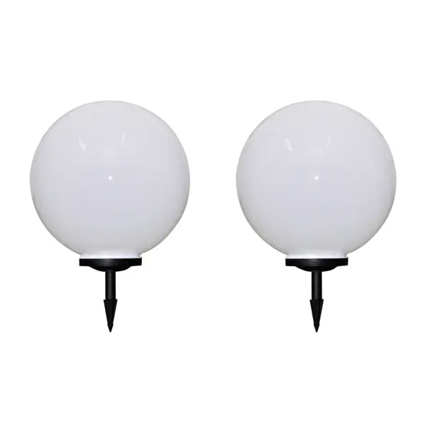 Gossi lampi de exterior pentru alee led 2 buc. 50 cm, cu tarus de sol