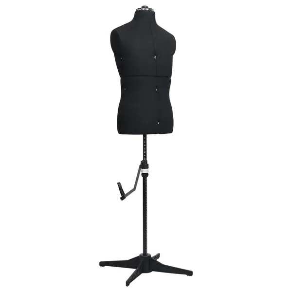 Gossi manechin croitorie reglabil barbati, negru, dimensiune 37-45