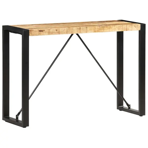 Gossi masa consola, 110 x 35 x 76 cm, lemn masiv de mango