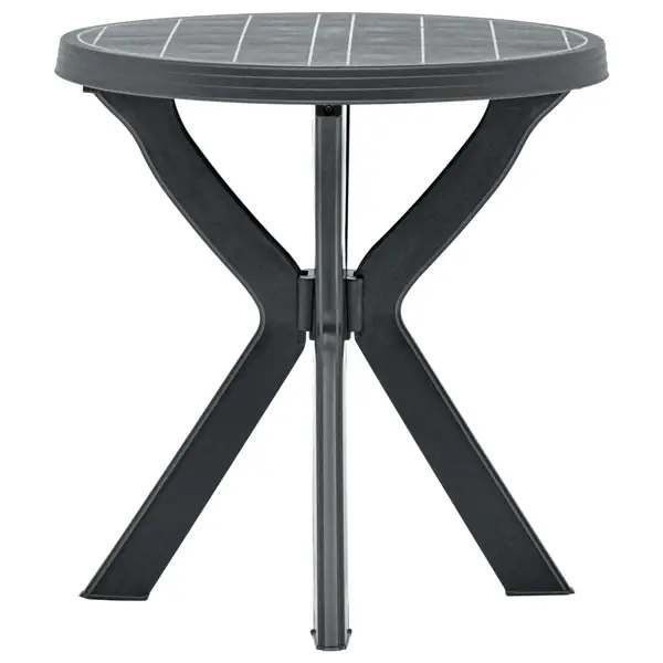 Gossi masa de bistro, antracit, Ø70 cm, plastic