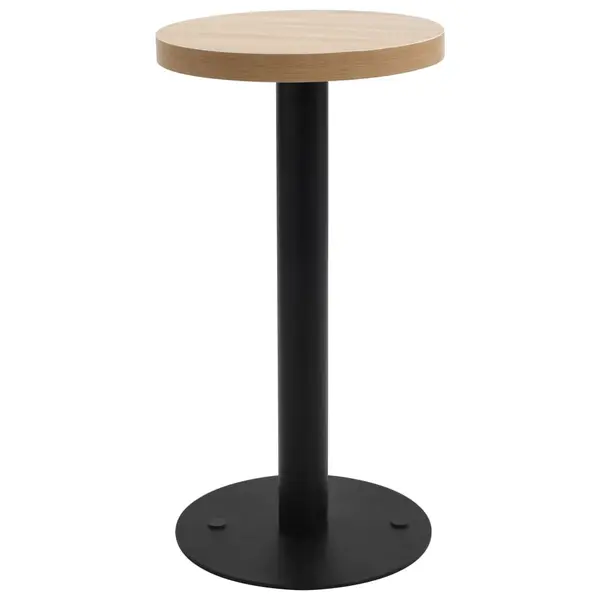 Gossi masa de bistro, maro deschis, 40 cm, mdf