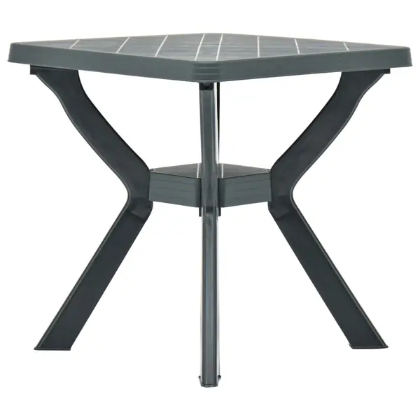 Gossi masa de bistro, verde, 70x70x72 cm, plastic