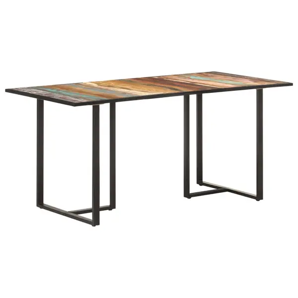 Gossi masa de bucatarie, 160 cm, lemn masiv reciclat