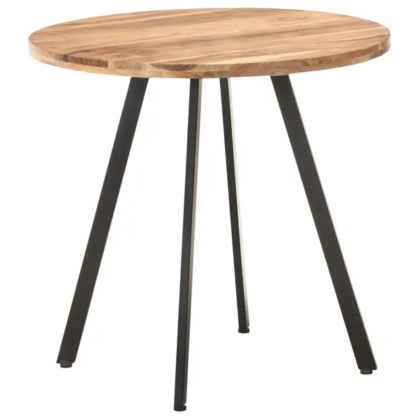 Gossi masa de bucatarie, 80 cm, lemn masiv de acacia
