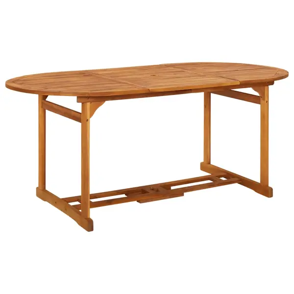 Gossi masa de gradina, 180x90x75 cm, lemn masiv de acacia