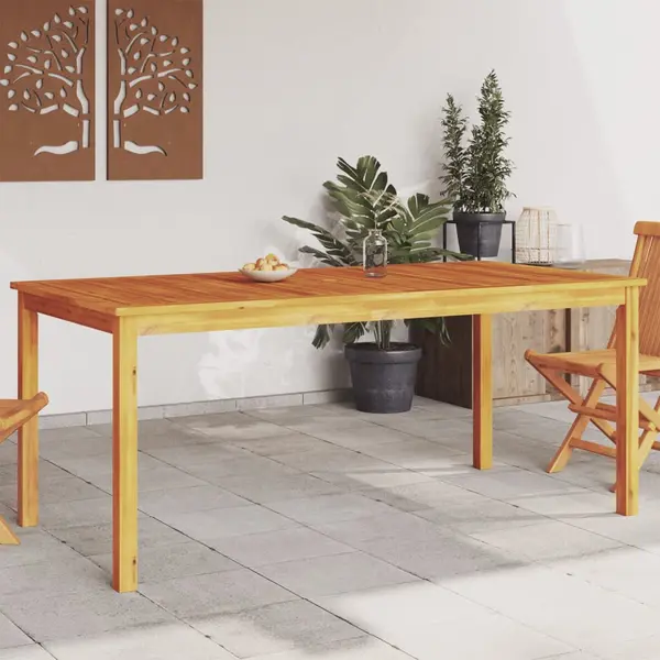 Gossi masa de gradina, 180x90x75 cm, lemn masiv de acacia