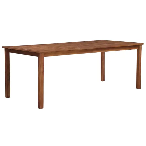Gossi masa de gradina, 200x100x74 cm, lemn masiv de acacia