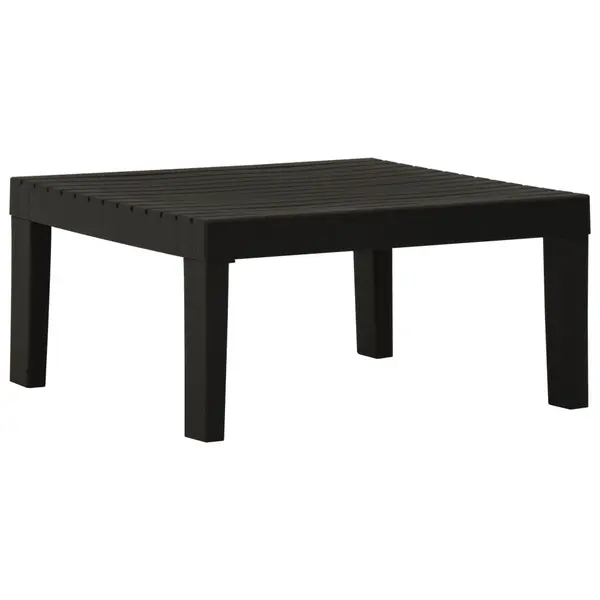 Gossi masa de gradina, gri, plastic