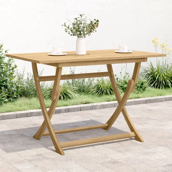 Gossi masa de gradina pliabila, 120x70x75 cm, lemn masiv de acacia