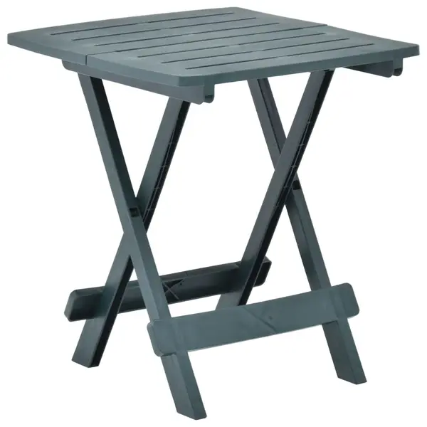Gossi masa de gradina pliabila, verde, 45 x 43 x 50 cm, plastic