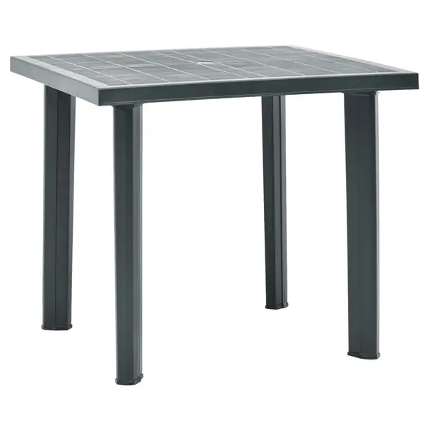 Gossi masa de gradina, verde, 80 x 75 x 72 cm, plastic