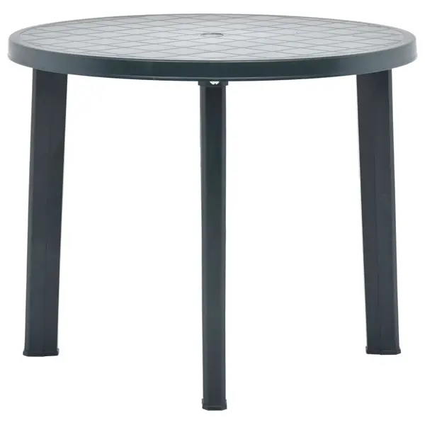 Gossi masa de gradina, verde, 89 cm, plastic