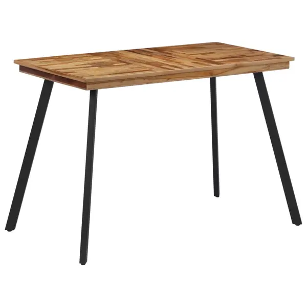 Gossi masa de sufragerie, 120x62x76 cm, lemn masiv de tec