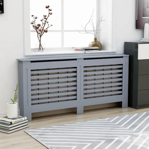 Gossi masca pentru calorifer, antracit, 172 x 19 x 81,5 cm, mdf