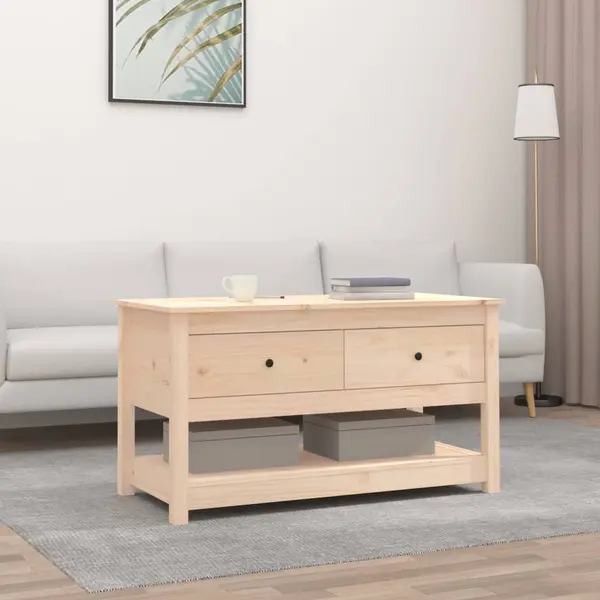 Gossi masuta de cafea, 102x49x55 cm, lemn masiv de pin