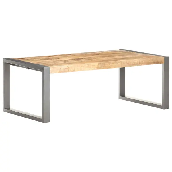 Gossi masuta de cafea, 110x60x40 cm, lemn de mango nefinisat