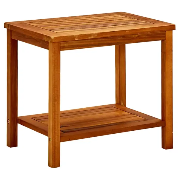 Gossi masuta de cafea, 50x35x45 cm, lemn masiv de acacia
