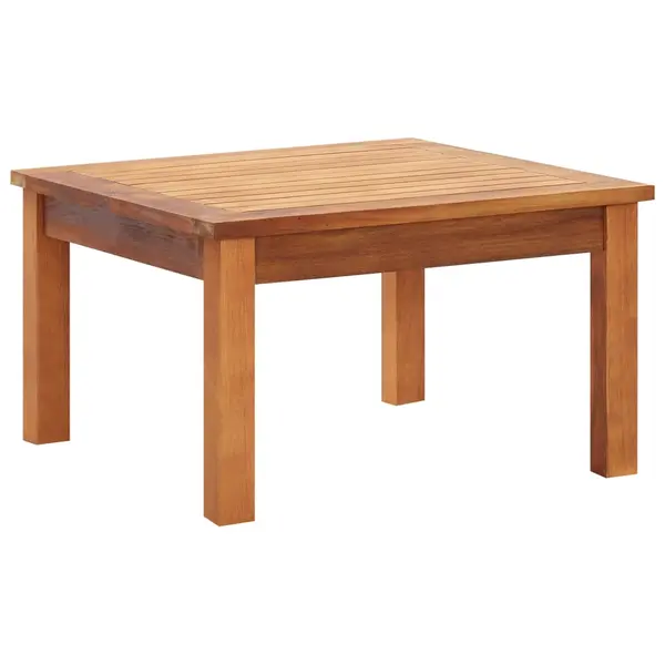 Gossi masuta de cafea de gradina, 60x60x36 cm, lemn masiv acacia