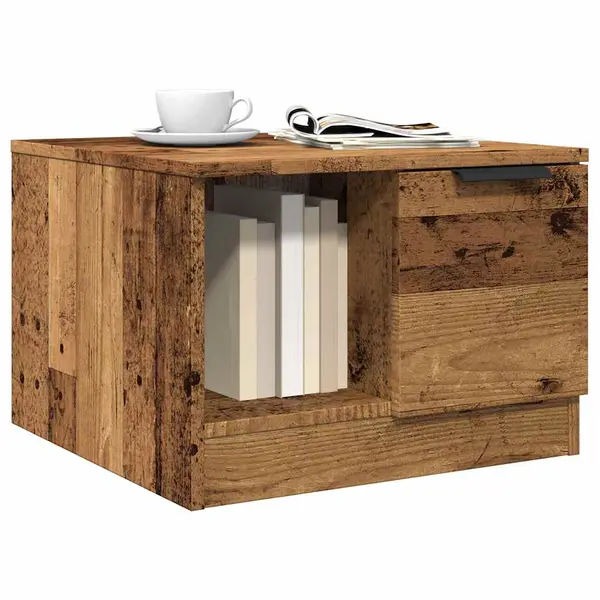 Gossi masuta de cafea lemn vechi 50x50x36 cm lemn prelucrat