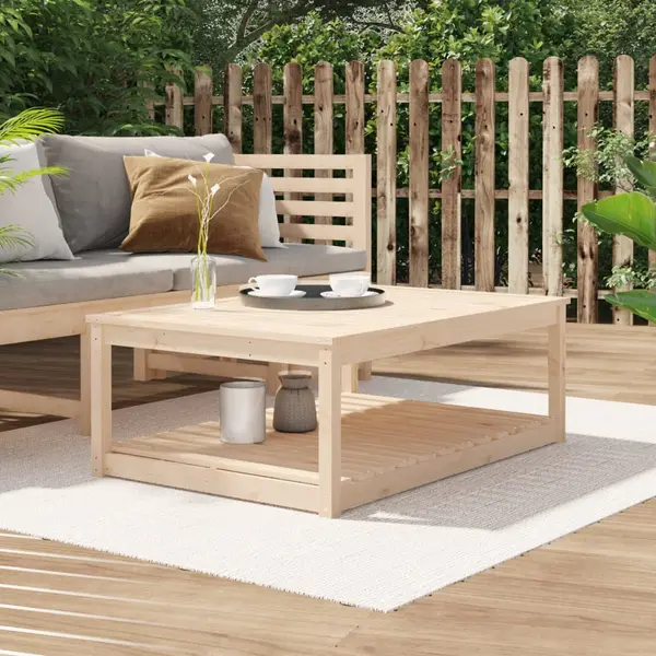 Gossi masuta de gradina, 121x82,5x45 cm, lemn masiv de pin
