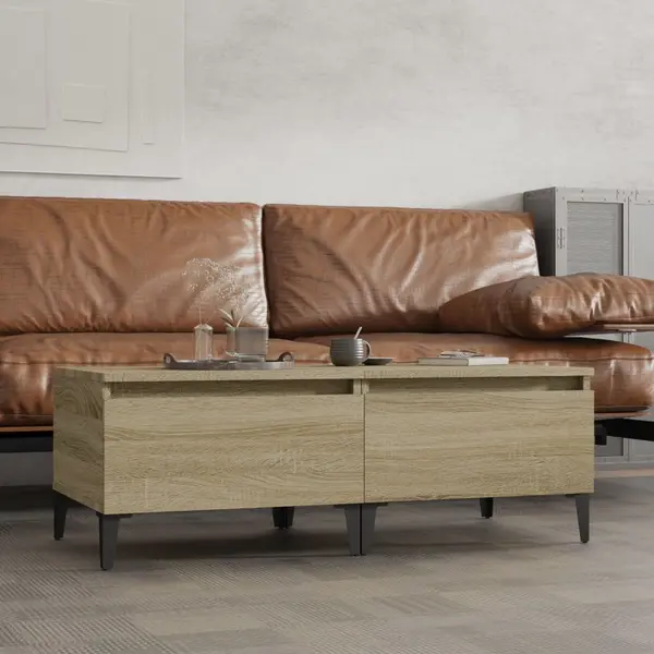 Gossi mese laterale 2 buc. stejar sonoma 50x46x35 cm lemn compozit