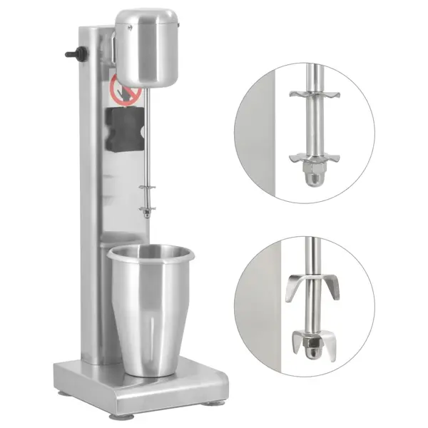 Gossi mixer de milkshake, 1 l, otel inoxidabil