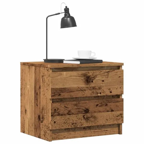 Gossi noptiera, lemn vechi, 50x40x43.5 cm, lemn prelucrat