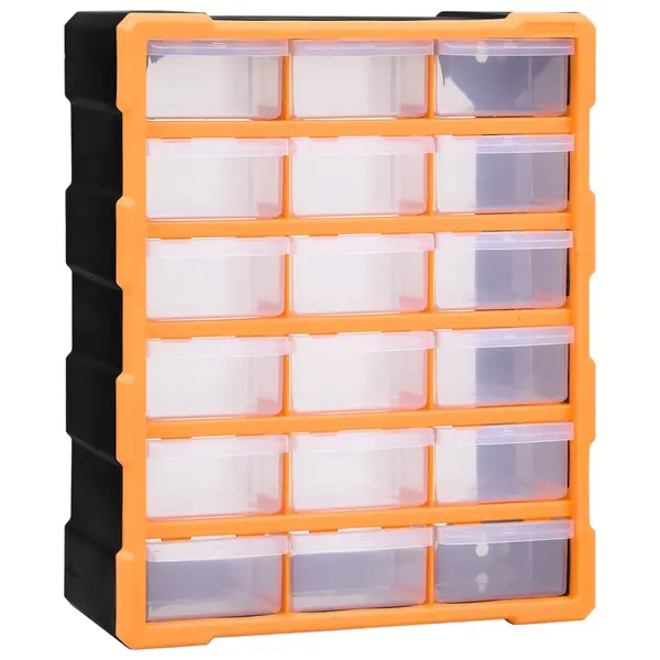 Gossi organizator cu 18 sertare medii, 38x16x47 cm