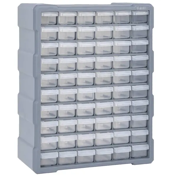 Gossi organizator cu 60 de sertare, 38 x 16 x 47,5 cm