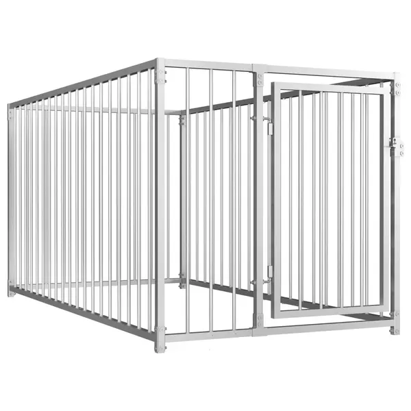 Gossi padoc de caini pentru exterior, 100 x 200 x 100 cm