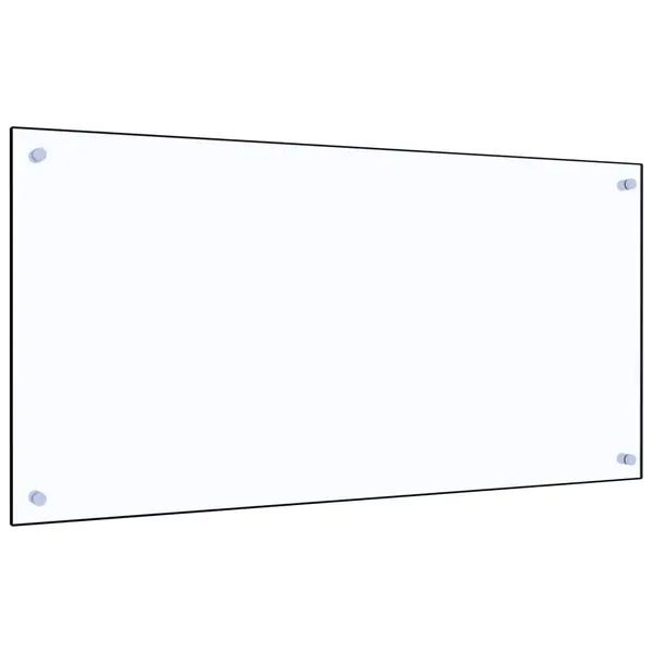 Gossi panou antistropi bucatarie transparent 100x50cm sticla securiz.