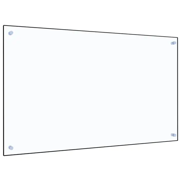 Gossi panou antistropi bucatarie transparent 100x60cm sticla securiz.