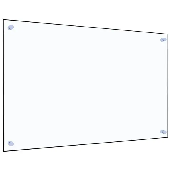Gossi panou antistropi bucatarie transparent 80x50 cm sticla securiz.