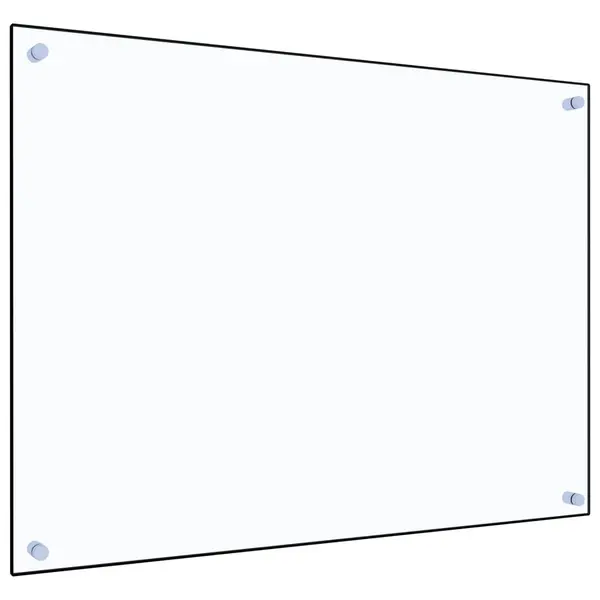 Gossi panou antistropi bucatarie transparent 80x60 cm sticla securiz.