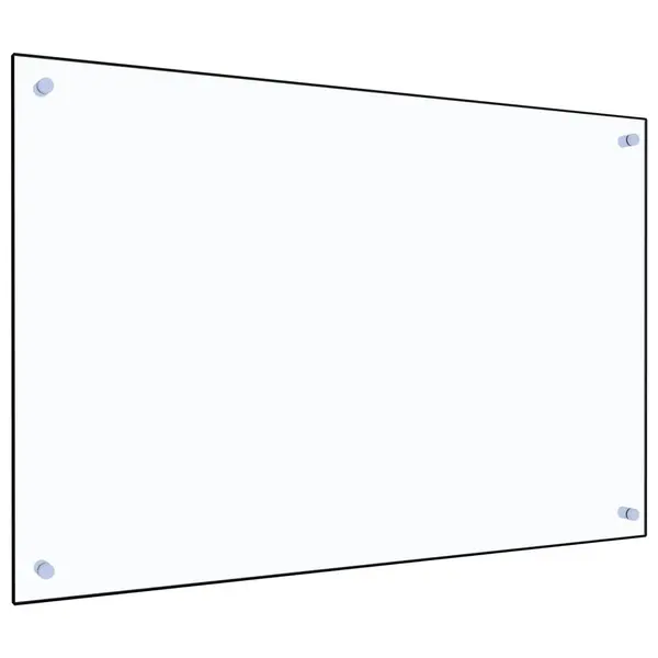 Gossi panou antistropi bucatarie transparent 90x60 cm sticla securiz.