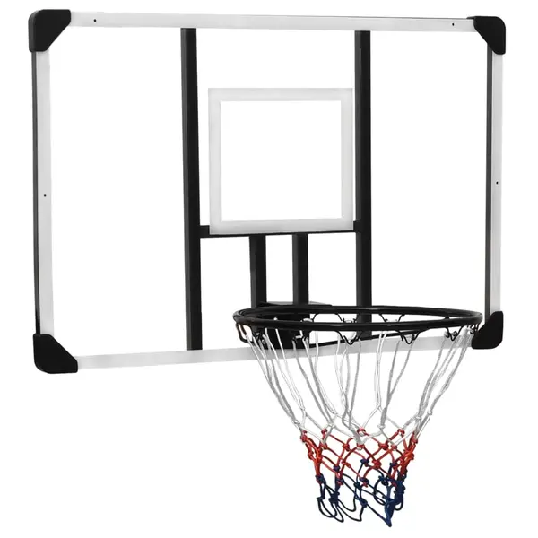 Gossi panou de baschet, transparent, 106x69x3 cm, policarbonat