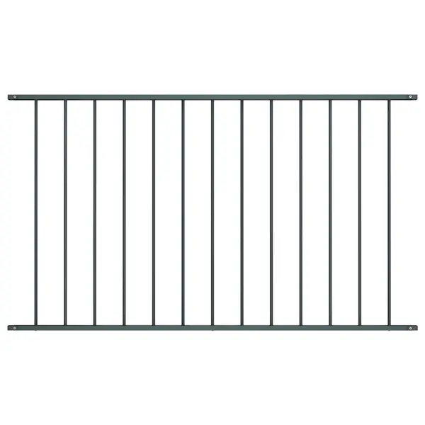 Gossi panou de gard, antracit, 1,7x0,75 m, otel vopsit electrostatic