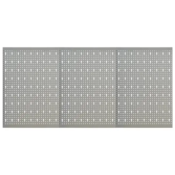Gossi panouri pentru scule de perete, 3 buc., 40 x 58 cm, otel
