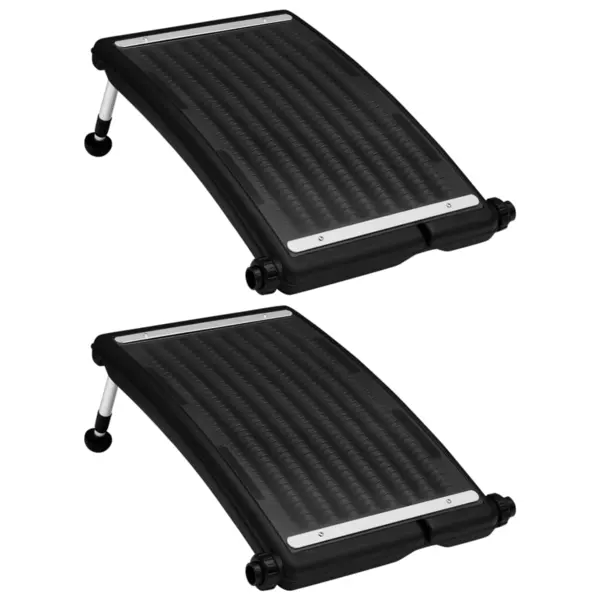 Gossi panouri solare de incalzire piscina, 2 buc., 72,5x46 cm, curbat