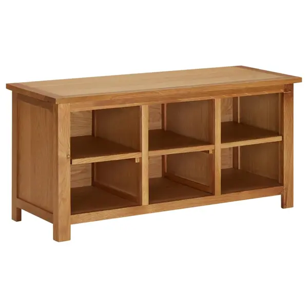 Gossi pantofar, 90 x 37 x 45 cm, lemn masiv de stejar