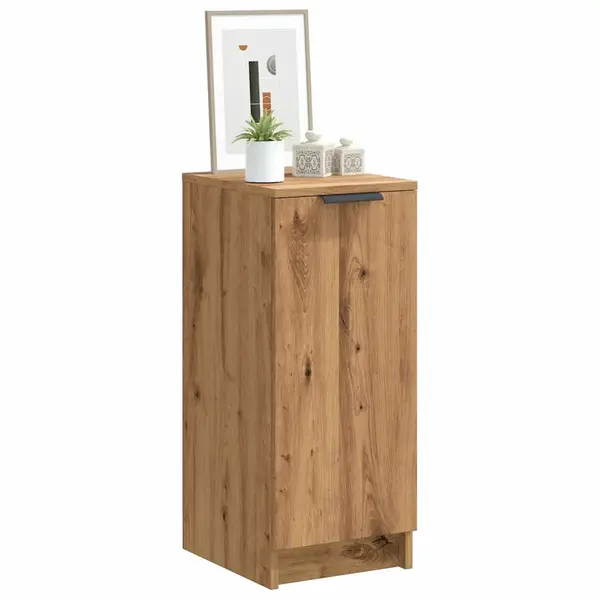 Gossi pantofar, stejar artizanal, 30x35x70 cm lemn prelucrat