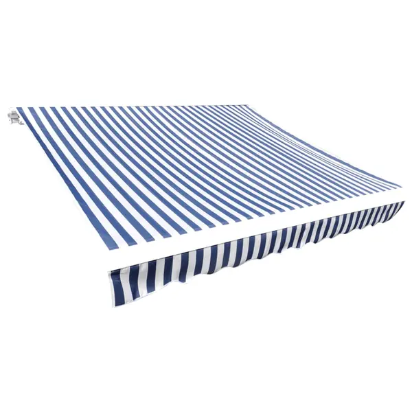 Gossi panza de copertina, albastru si alb, 450 x 300 cm