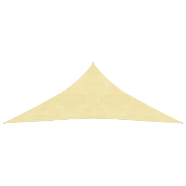 Gossi panza parasolar din hdpe, triunghiulara 3,6 x 3,6 x 3,6 m, bej