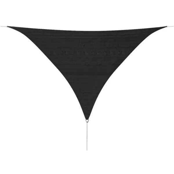Gossi panza parasolar din hdpe triunghiulara 3,6x3,6x3,6 m, antracit