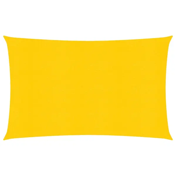 Gossi panza parasolar, galben dreptunghiular 5x7 m, hdpe, 160 g/m2