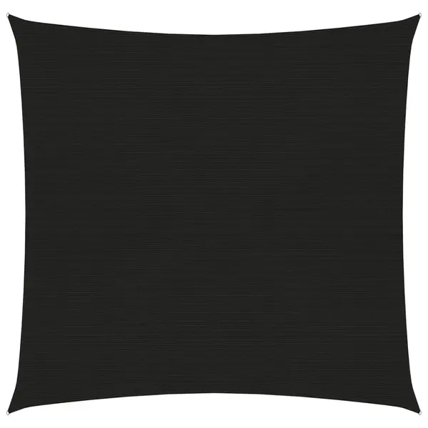 Gossi panza parasolar, negru, 2,5x2,5 m, hdpe, 160 g/m2