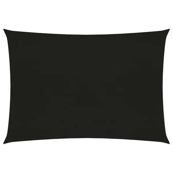Gossi panza parasolar, negru, 2,5x4 m, hdpe, 160 g/m2